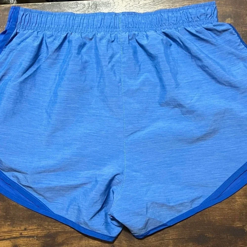 Nike Notre Dame blue shorts with white logo 317.5
